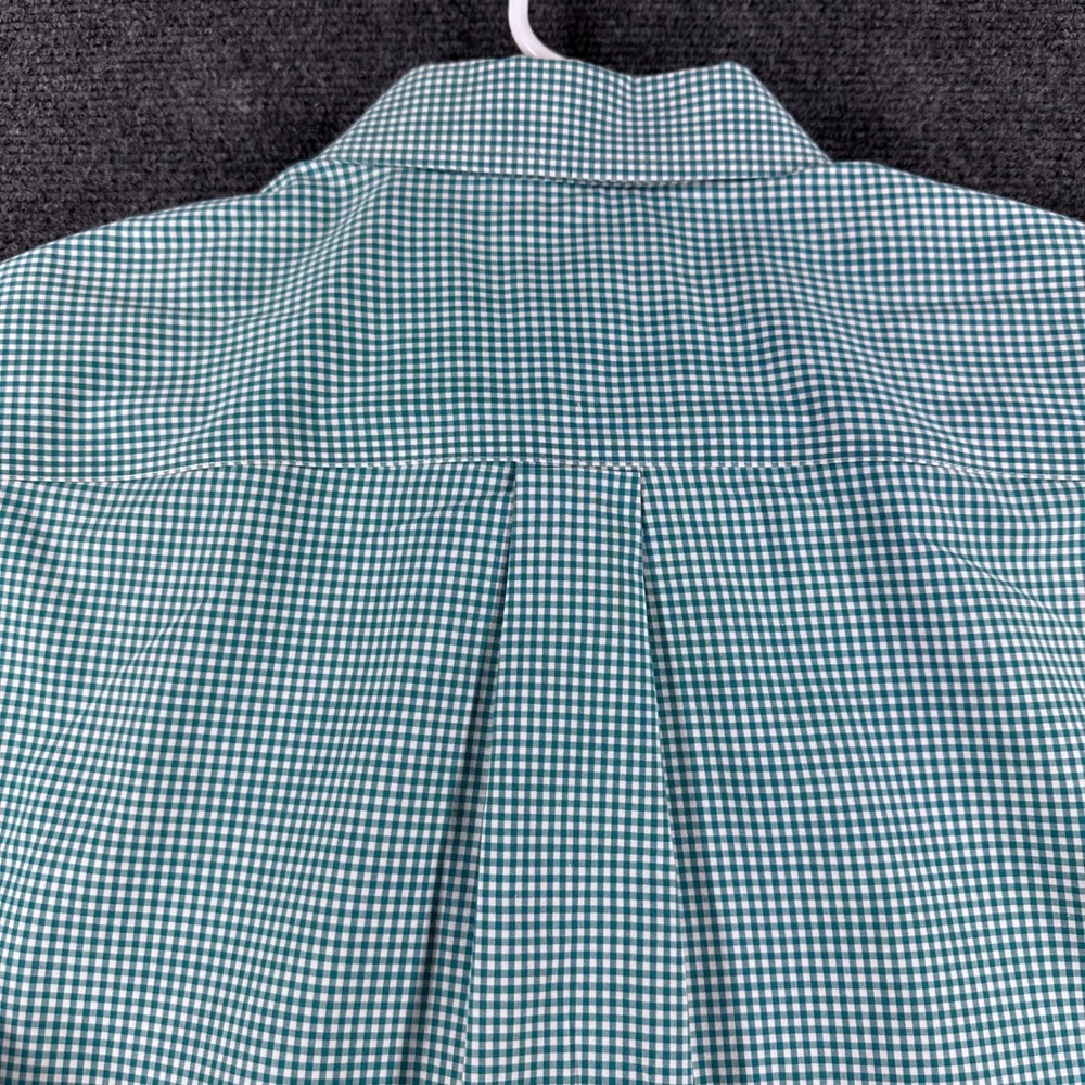 Jos. A. Bank Button Down Mens L Large Gingham Traveler's Tailored Fit Shirt - Picture 11 of 14